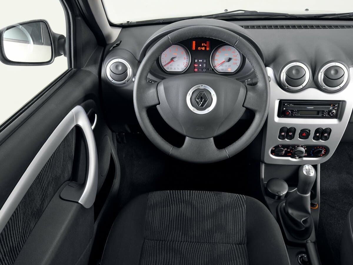 Renault Sandero I — Sükan