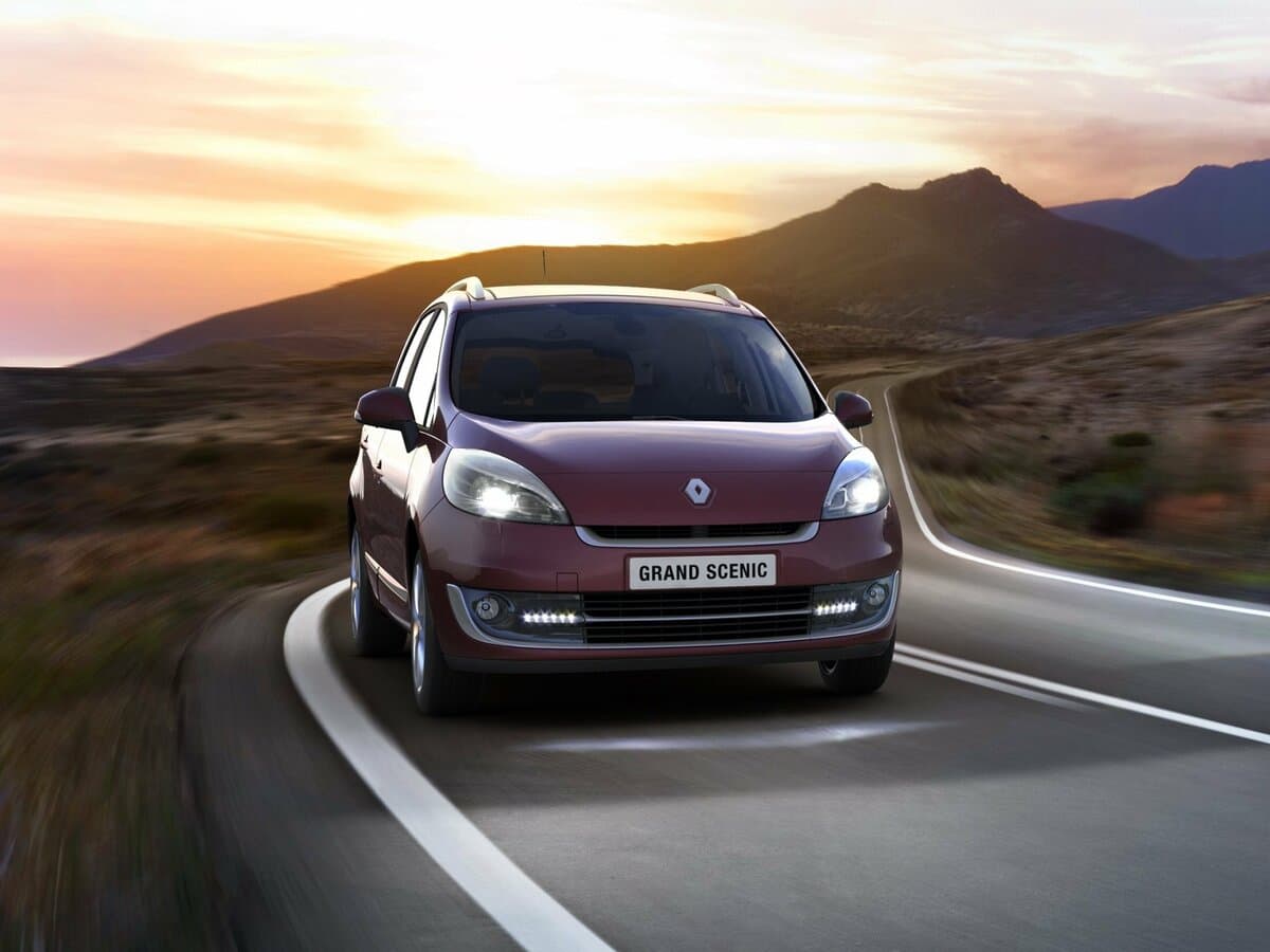 Renault Scenic III Restayling — Öndən