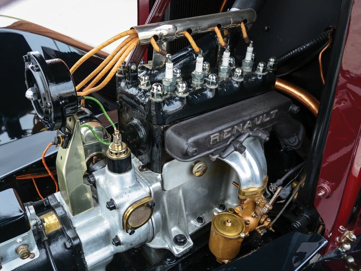 Renault Type NN 1924 – 1929 — Salon, öndən