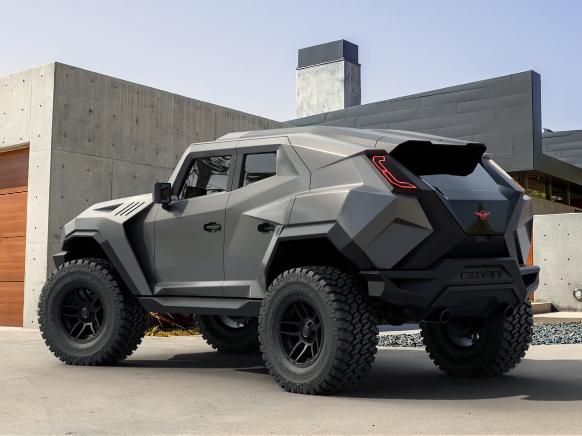 Rezvani Tank III — 3/4 arxadan