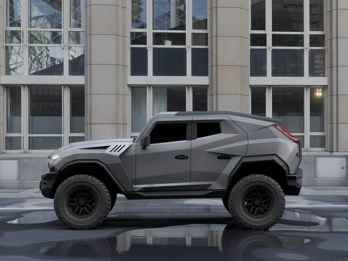 Rezvani Tank III — Yandan