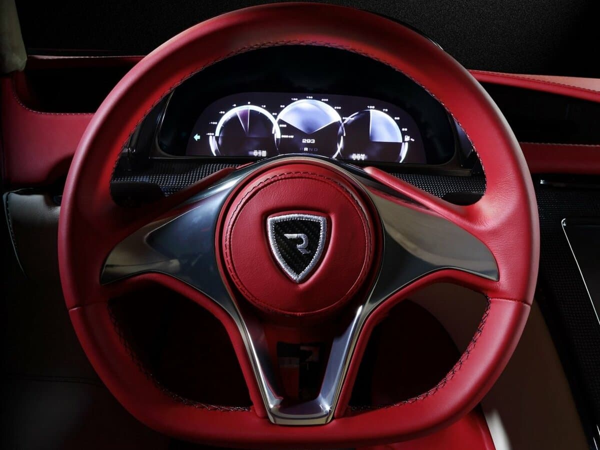 Rimac Concept_One 2013 – 2016 — Sükan