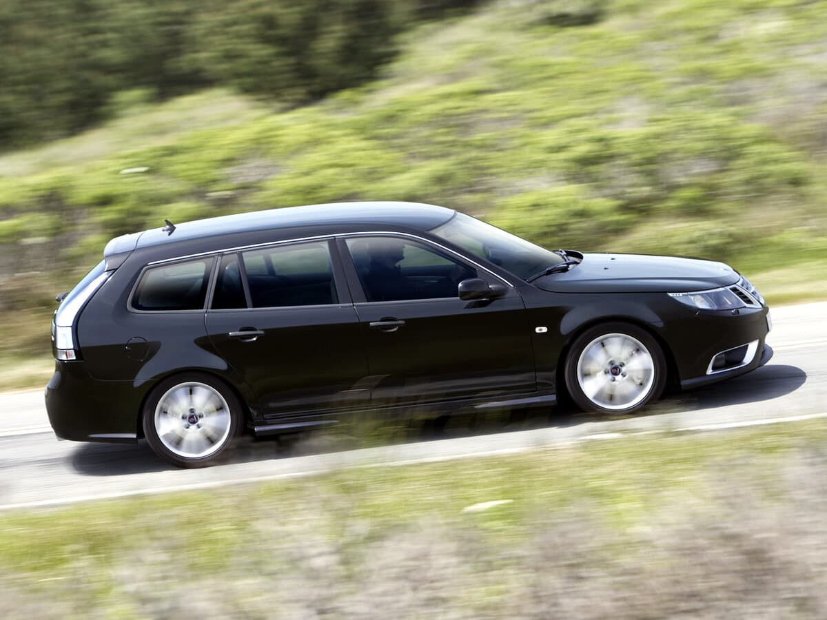 Saab 9-3 II Restayling — Yandan