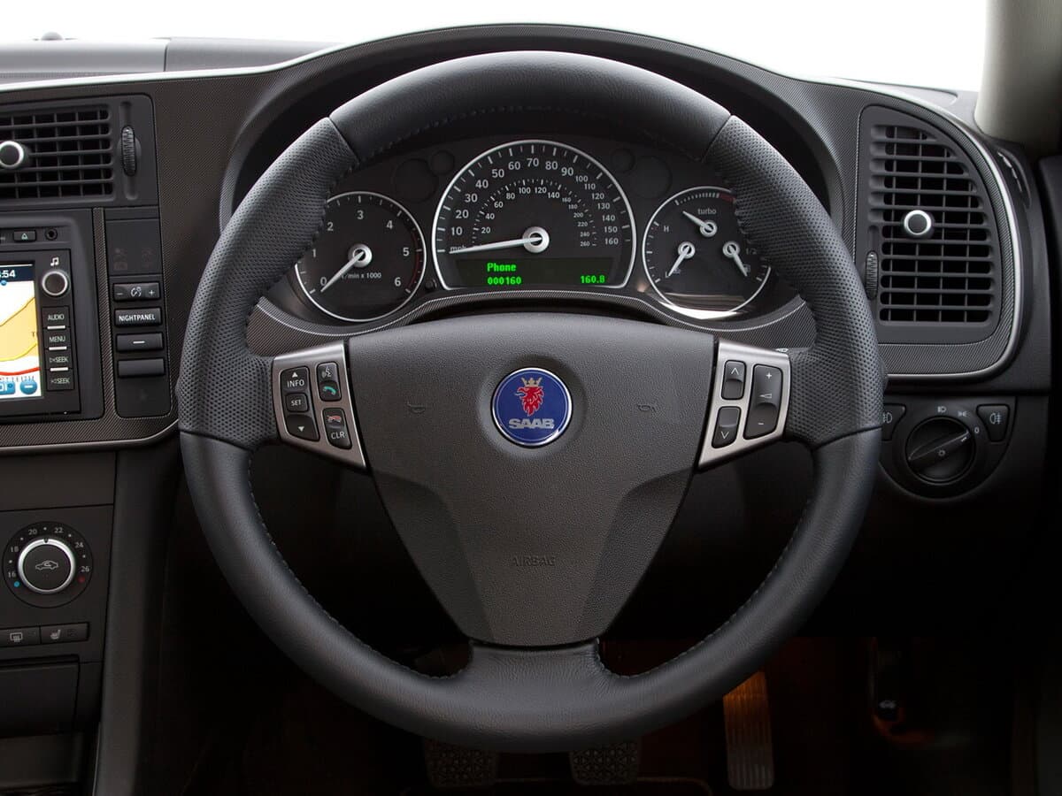 Saab 9-3 II Restayling — Sükan
