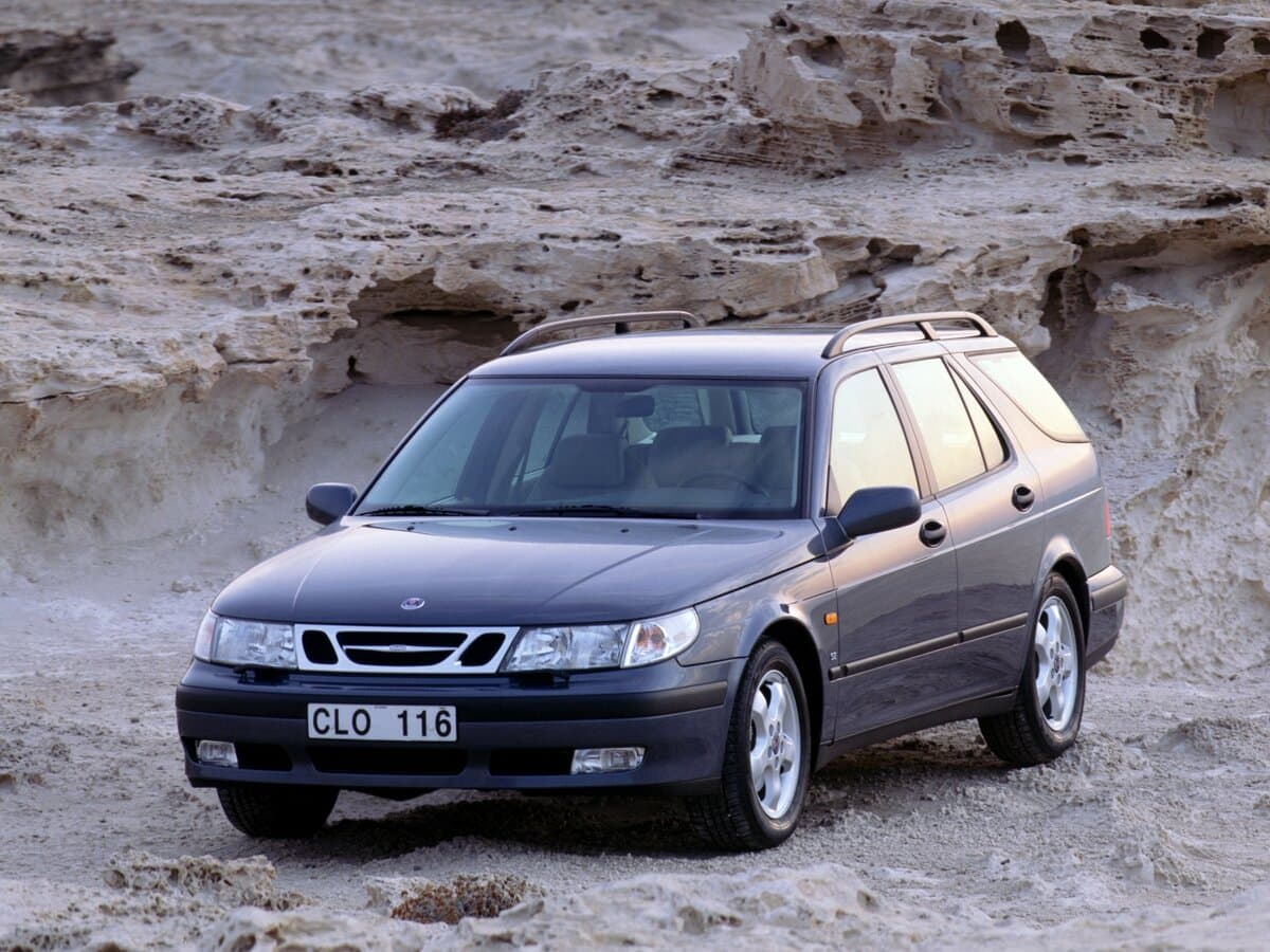 Saab 9-5 I Restayling — Öndən