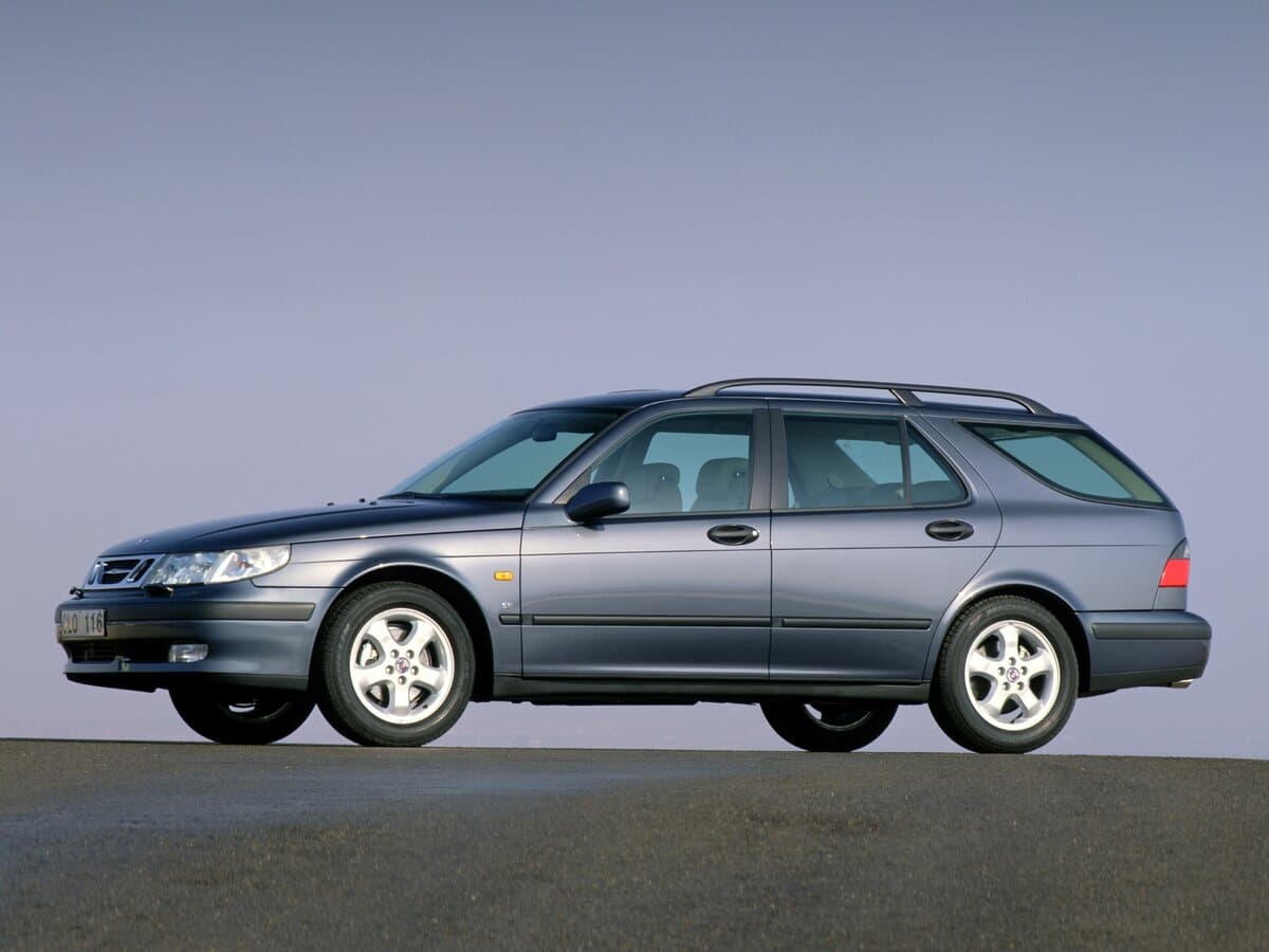 Saab 9-5 I Restayling — Yandan