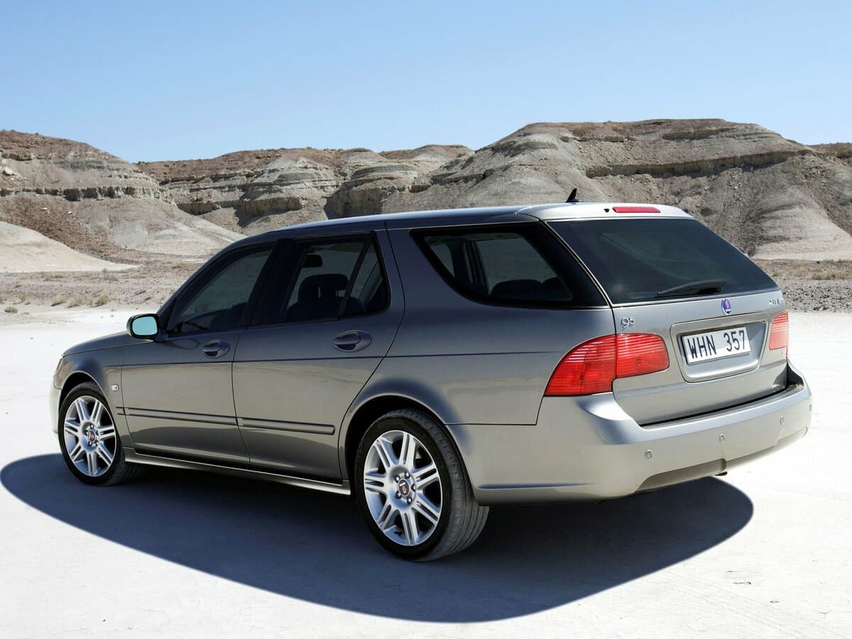 Saab 9-5 I Restayling 2 — 3/4 arxadan