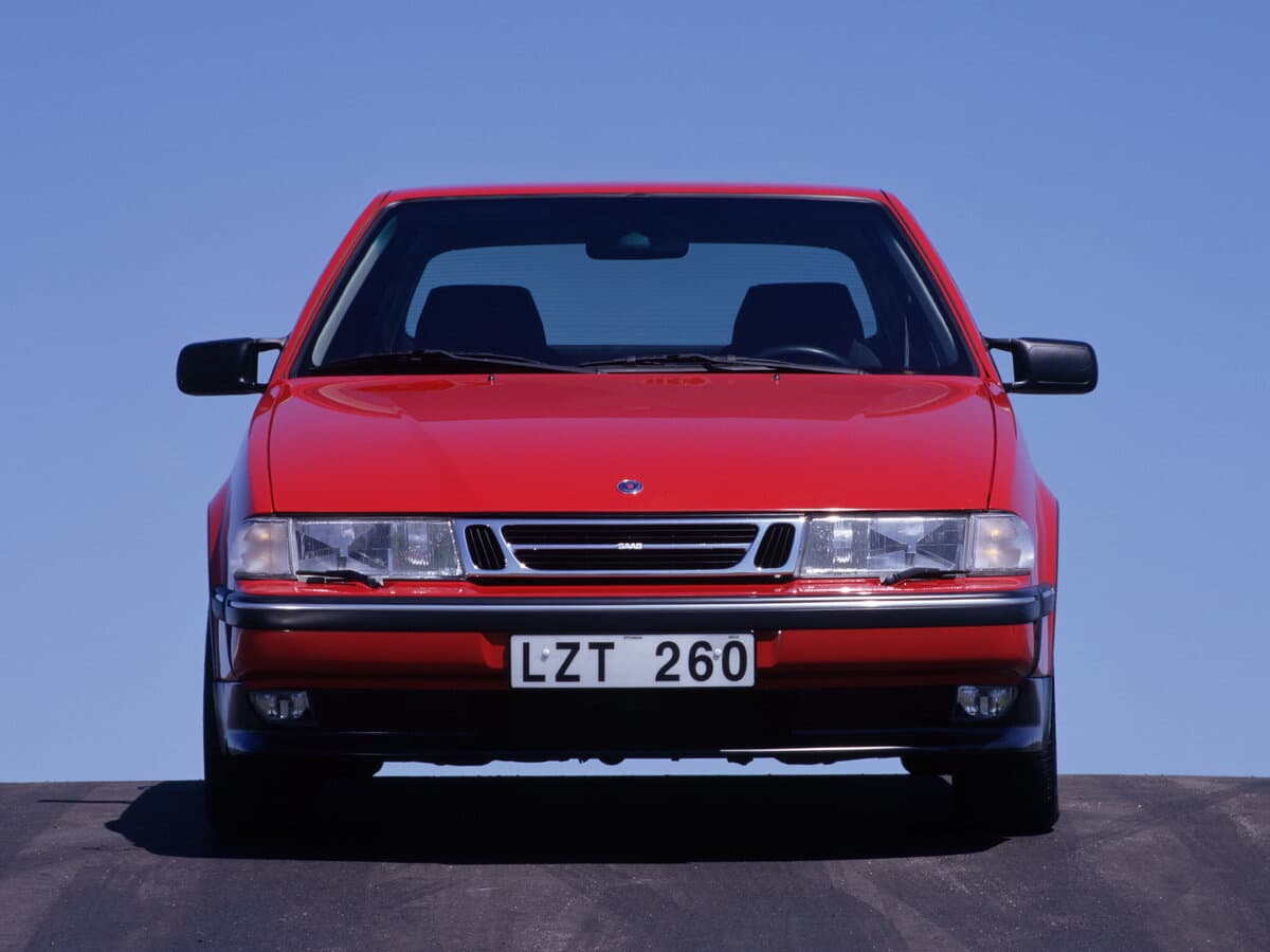 Saab 9000 I Restayling — Öndən