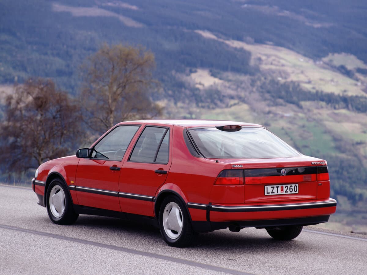 Saab 9000 I Restayling — 3/4 arxadan