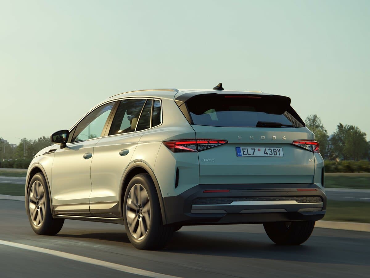 Skoda Elroq 2024 – indiyədək — 3/4 arxadan