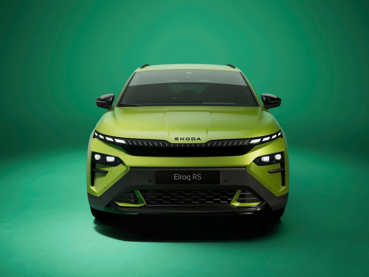 Skoda Elroq RS 2025 – indiyədək — Öndən