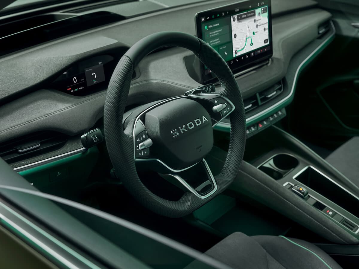 Skoda Enyaq I Restayling — Sükan