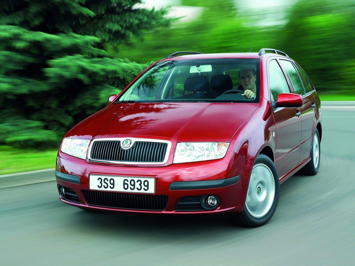 Skoda Fabia I Restayling — Öndən