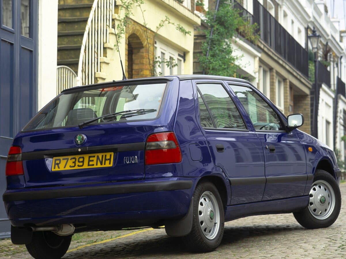 Skoda Felicia I — 3/4 arxadan