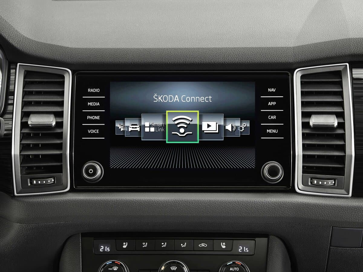 Skoda Kodiaq I — Salon, öndən