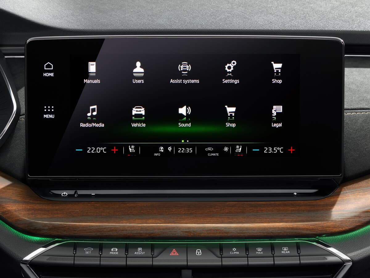 Skoda Octavia IV (A8) — Salon, öndən