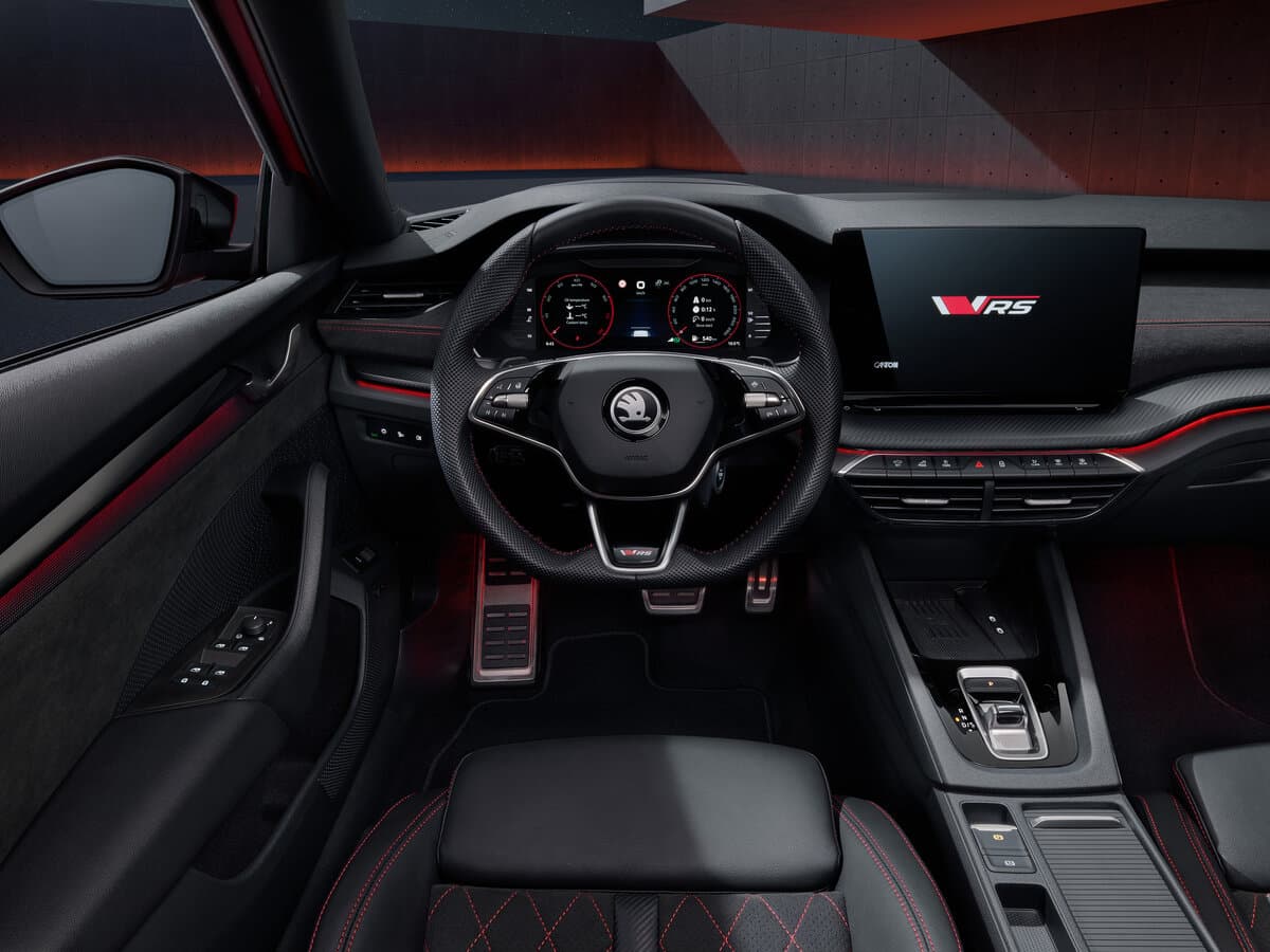 Skoda Octavia RS IV Restayling — Sükan