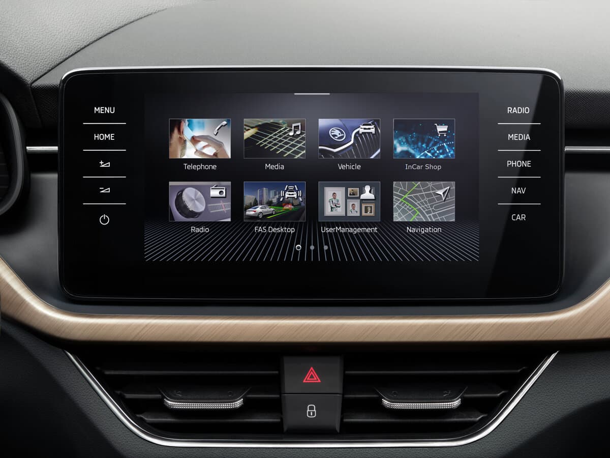 Skoda Scala I — Salon, öndən