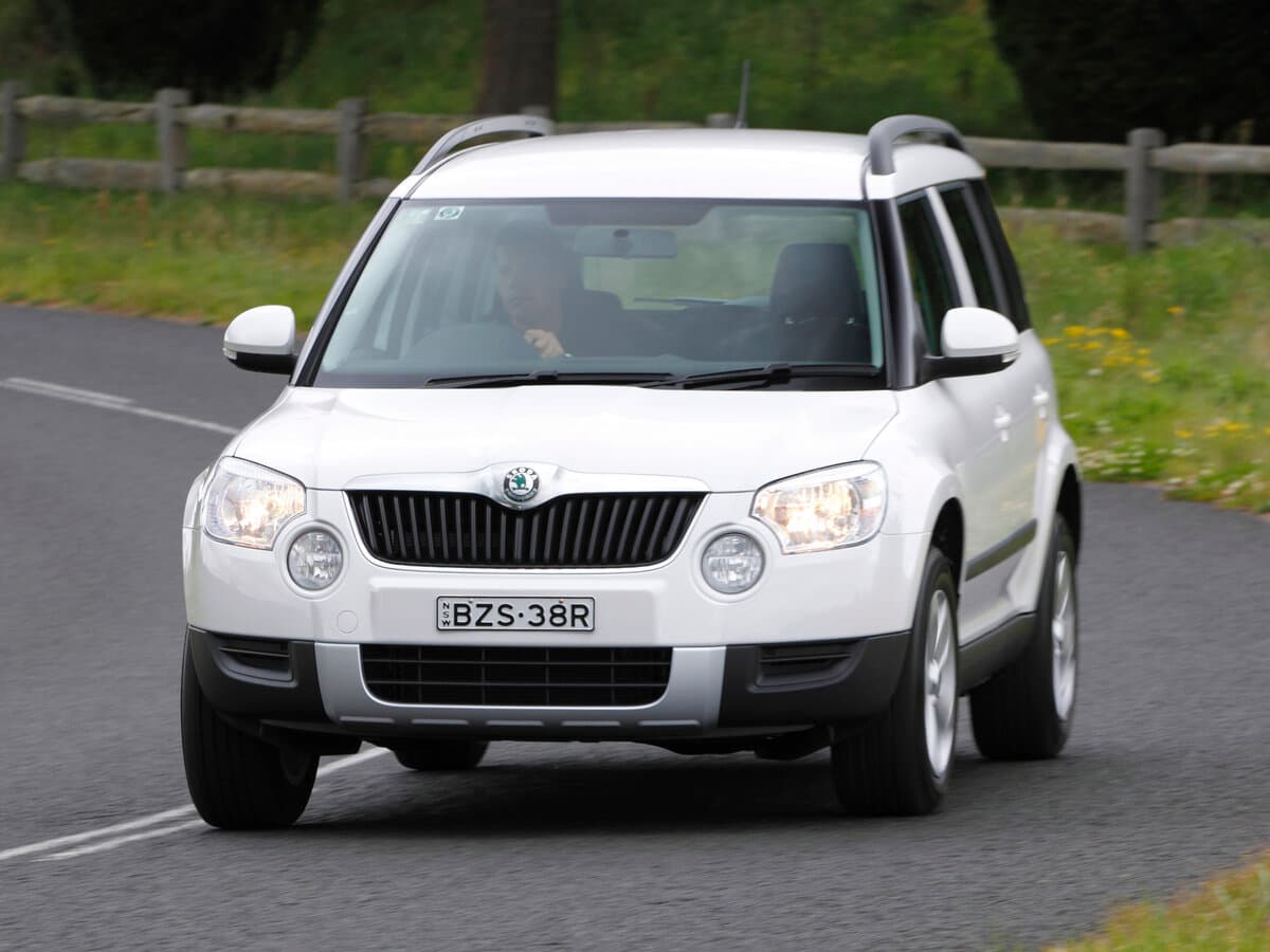 Skoda Yeti I — Öndən