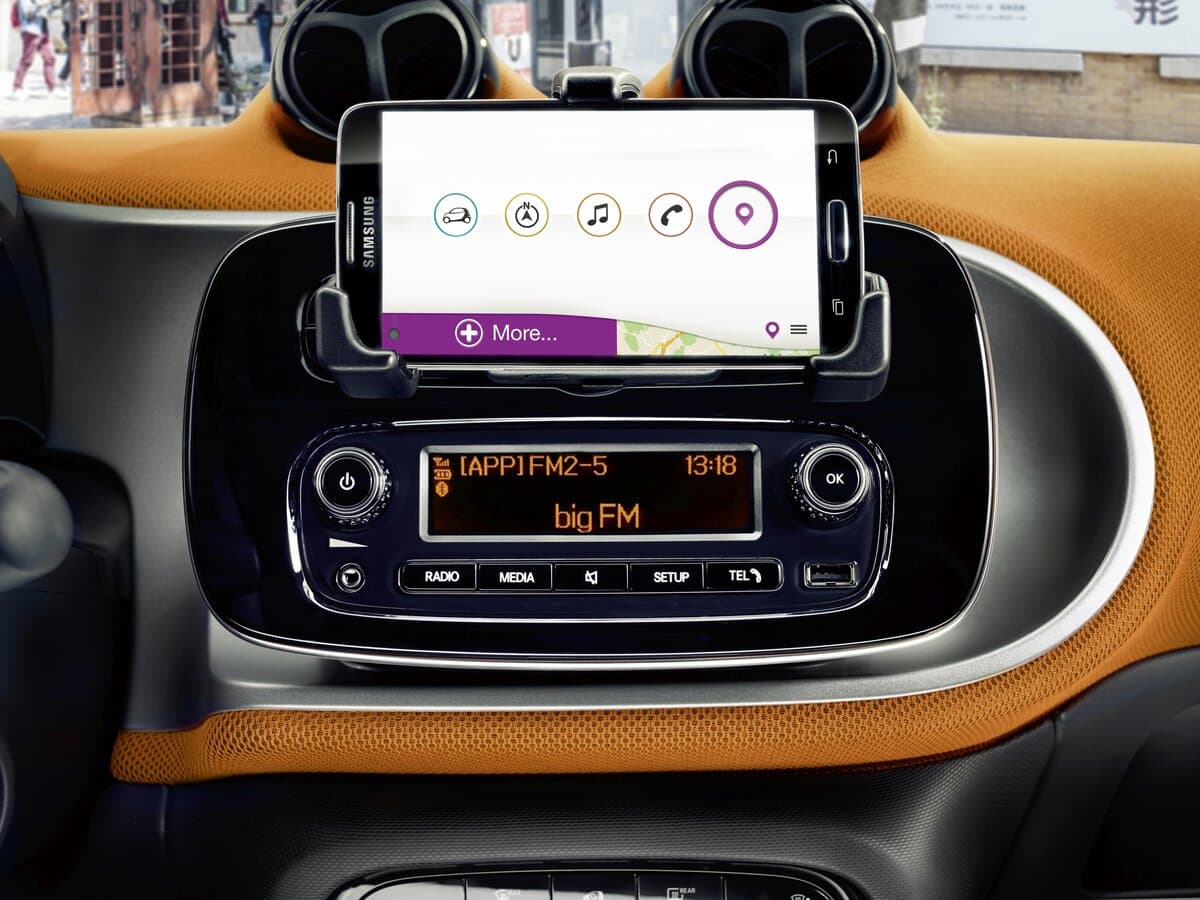 Smart Forfour II — Salon, öndən