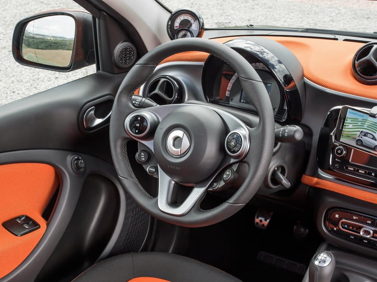 Smart Forfour II — Sükan