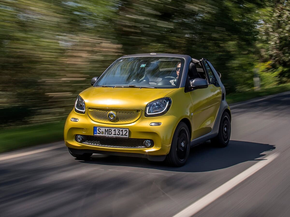 Smart Fortwo III — Öndən