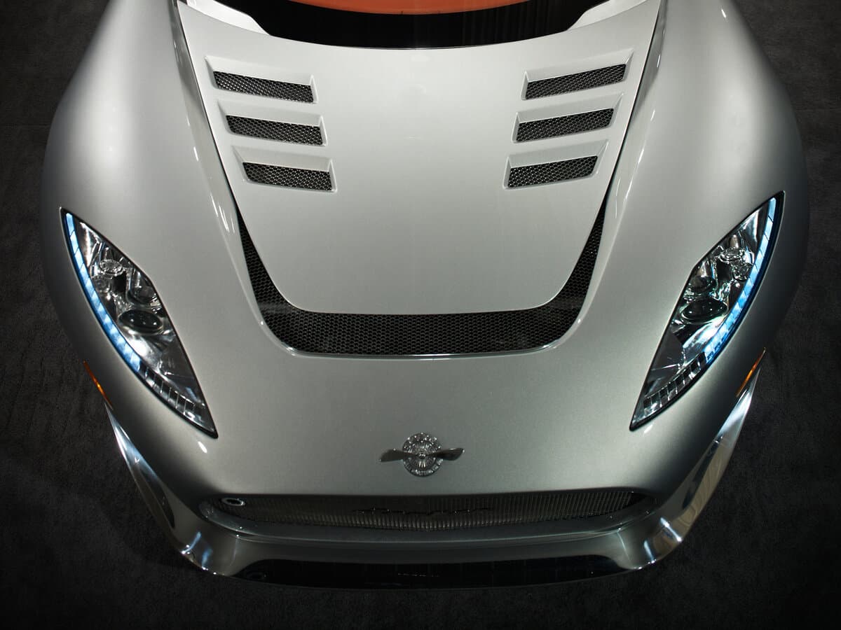 Spyker C8 II — Öndən