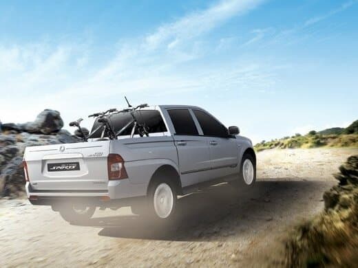SsangYong Actyon Sports II — 3/4 arxadan