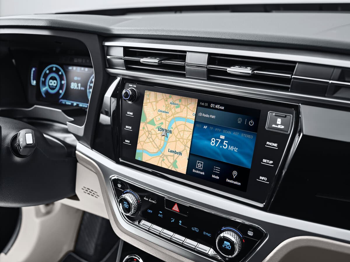 SsangYong Korando IV — Salon, öndən