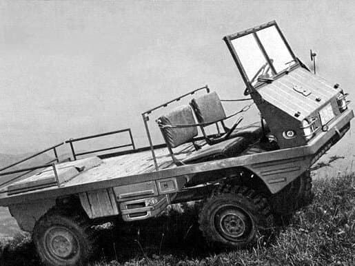 Steyr Haflinger 1959 – 1974 — yandan görünüş