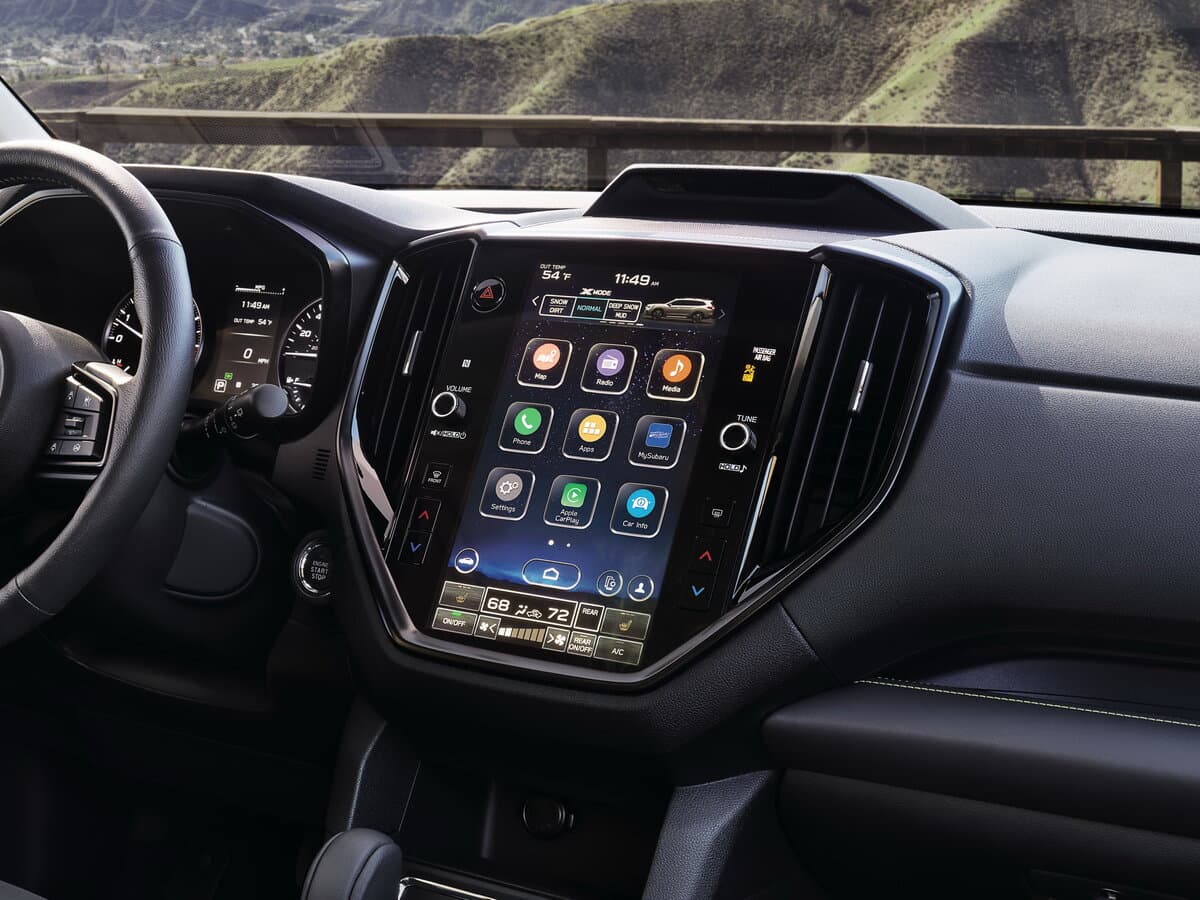 Subaru Ascent I Restayling — Salon, öndən