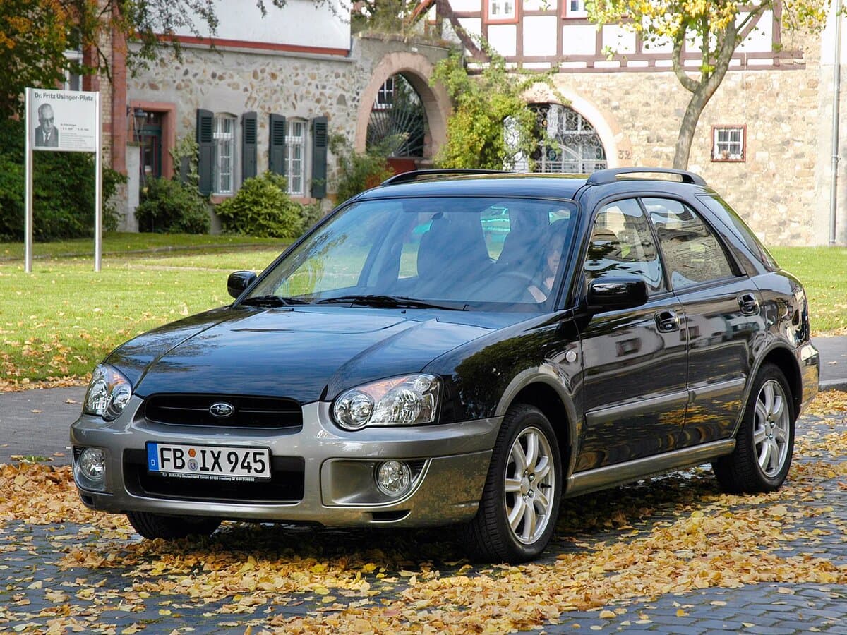 Subaru Impreza II Restayling 1 — Əsas şəkil