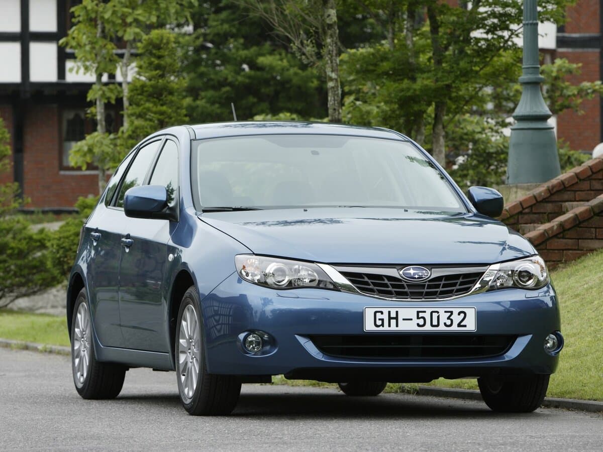 Subaru Impreza III — Öndən