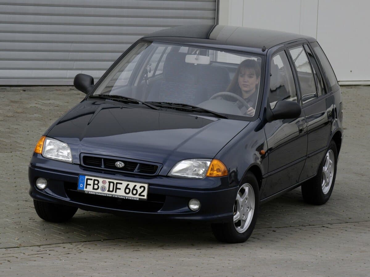 Subaru Justy II — Öndən