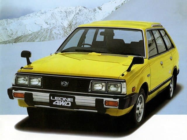 Subaru Leone II — öndən görünüş
