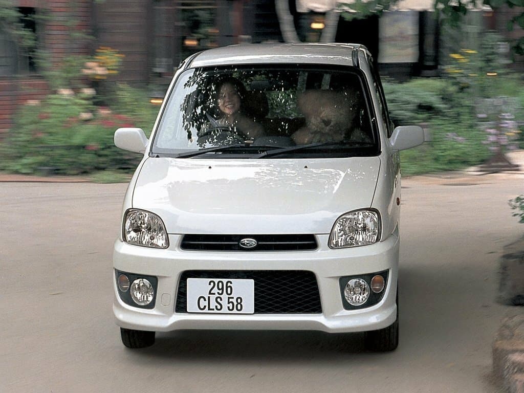 Subaru Pleo I Restayling — Öndən