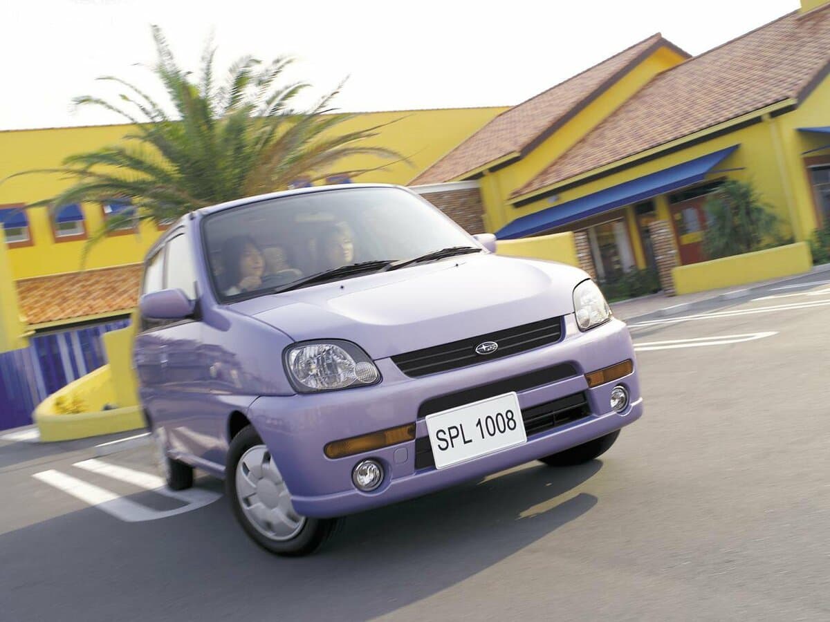 Subaru Pleo I Restayling 2 — Öndən