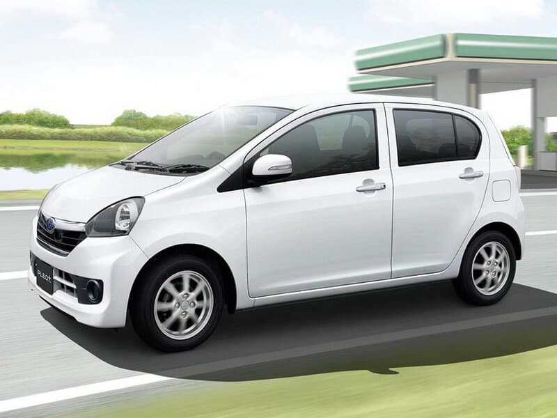 Subaru Pleo Plus I Restayling — Yandan