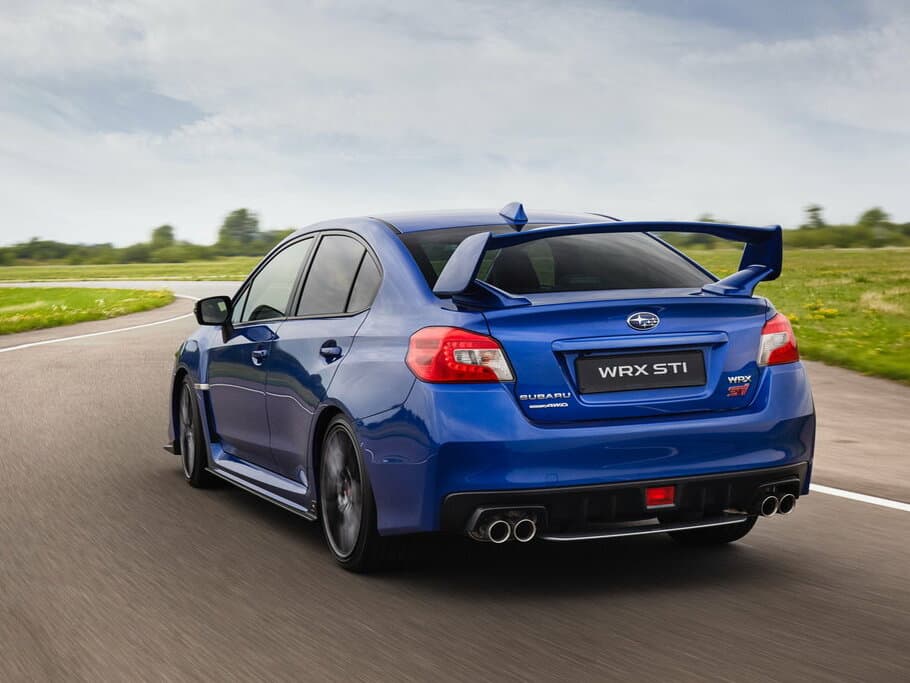 Subaru WRX STi I Restayling — 3/4 arxadan