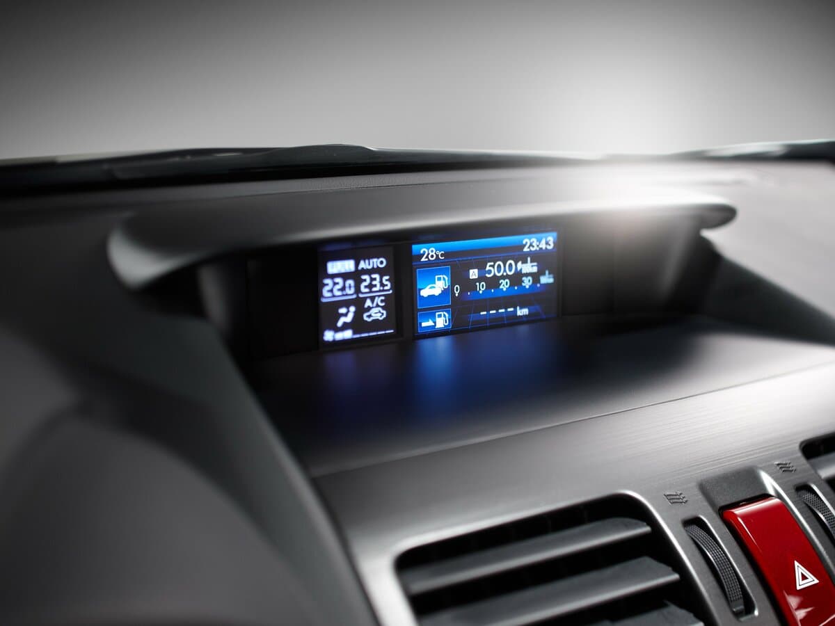 Subaru XV I — Salon, öndən