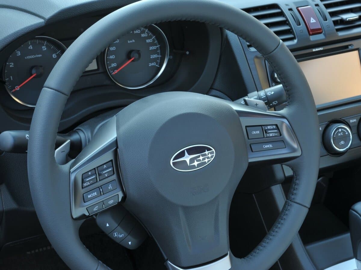 Subaru XV I — Sükan