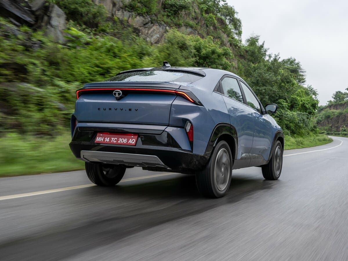 Tata Curvv 2024 – indiyədək — 3/4 arxadan