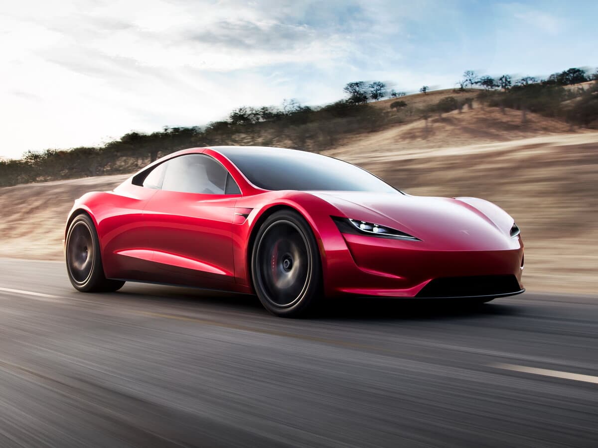 Tesla Roadster Concept — Əsas şəkil