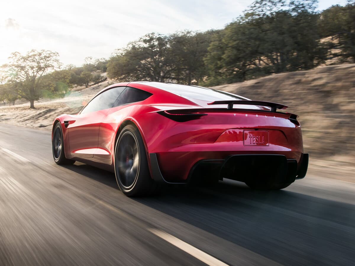 Tesla Roadster Concept — 3/4 arxadan
