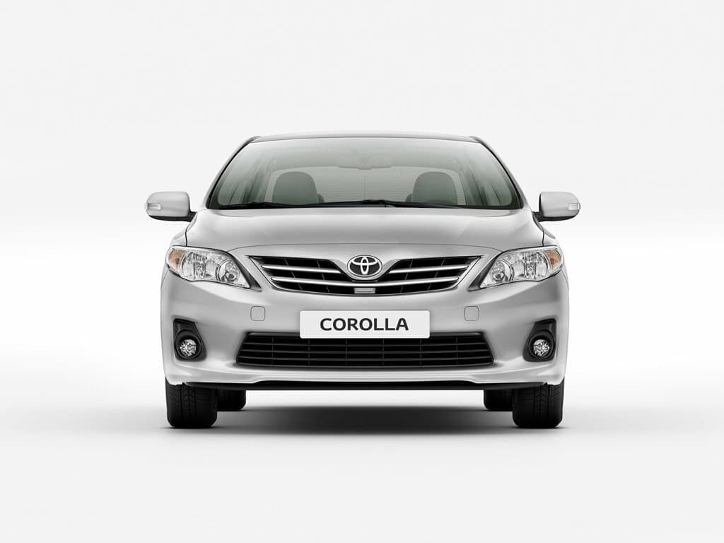 Toyota Corolla X (E140, E150) Restayling — Öndən