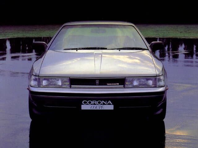 Toyota Corona VIII (E150, T160) Restayling — Öndən