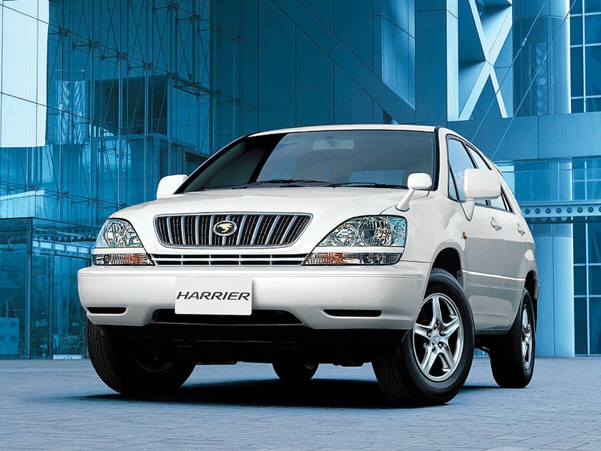 Toyota Harrier I (XU10) Restayling — Öndən