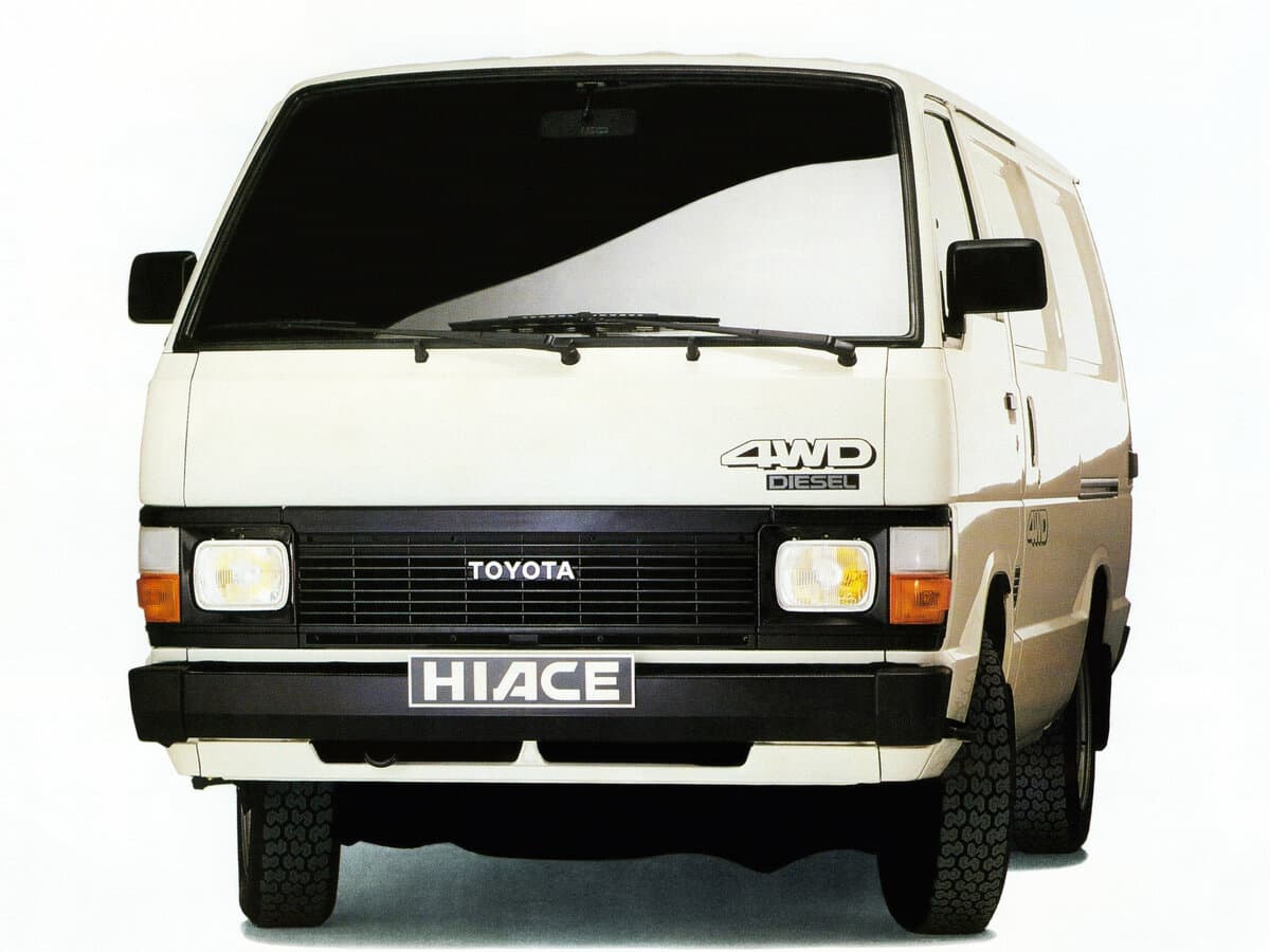 Toyota HiAce H50 H60 H70 — Öndən