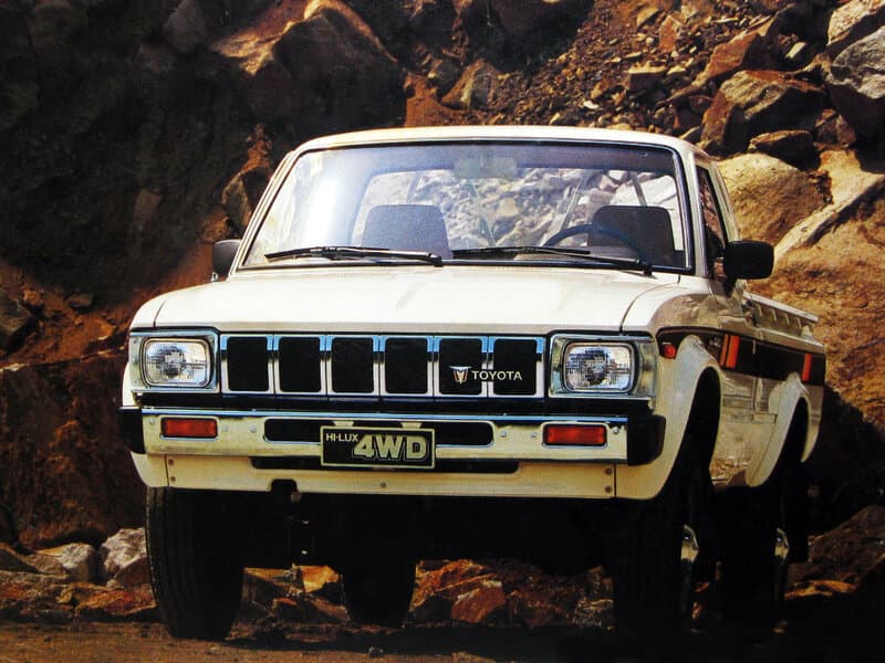 Toyota Hilux III — öndən görünüş