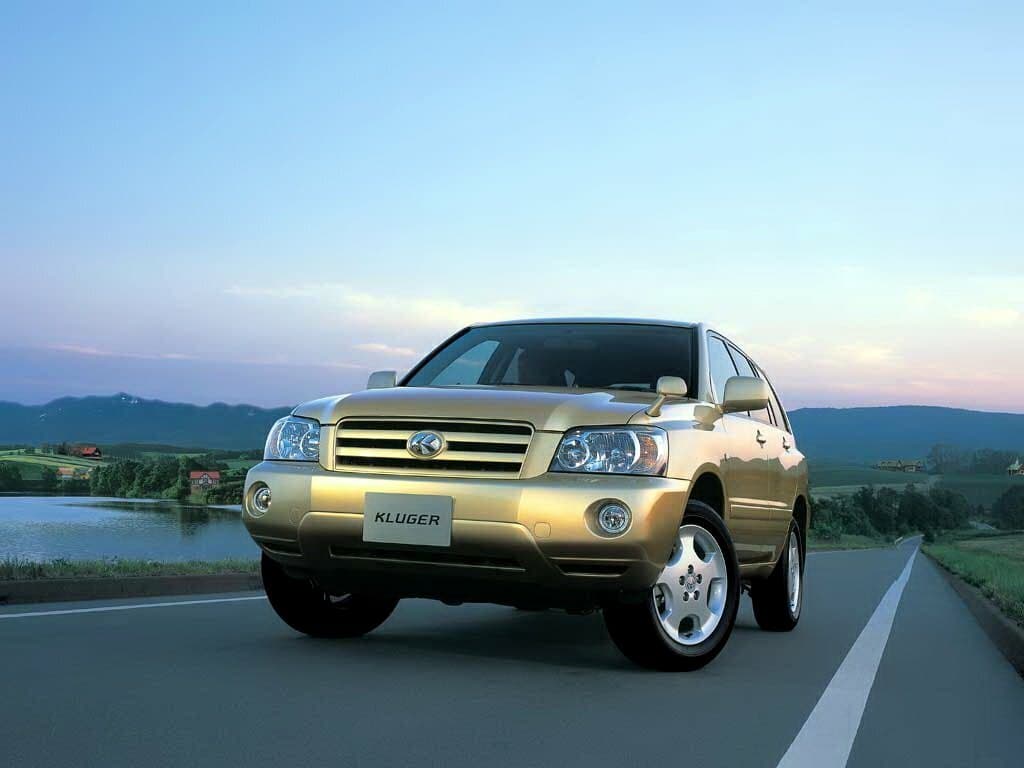 Toyota Kluger I (XU20) Restayling — Öndən
